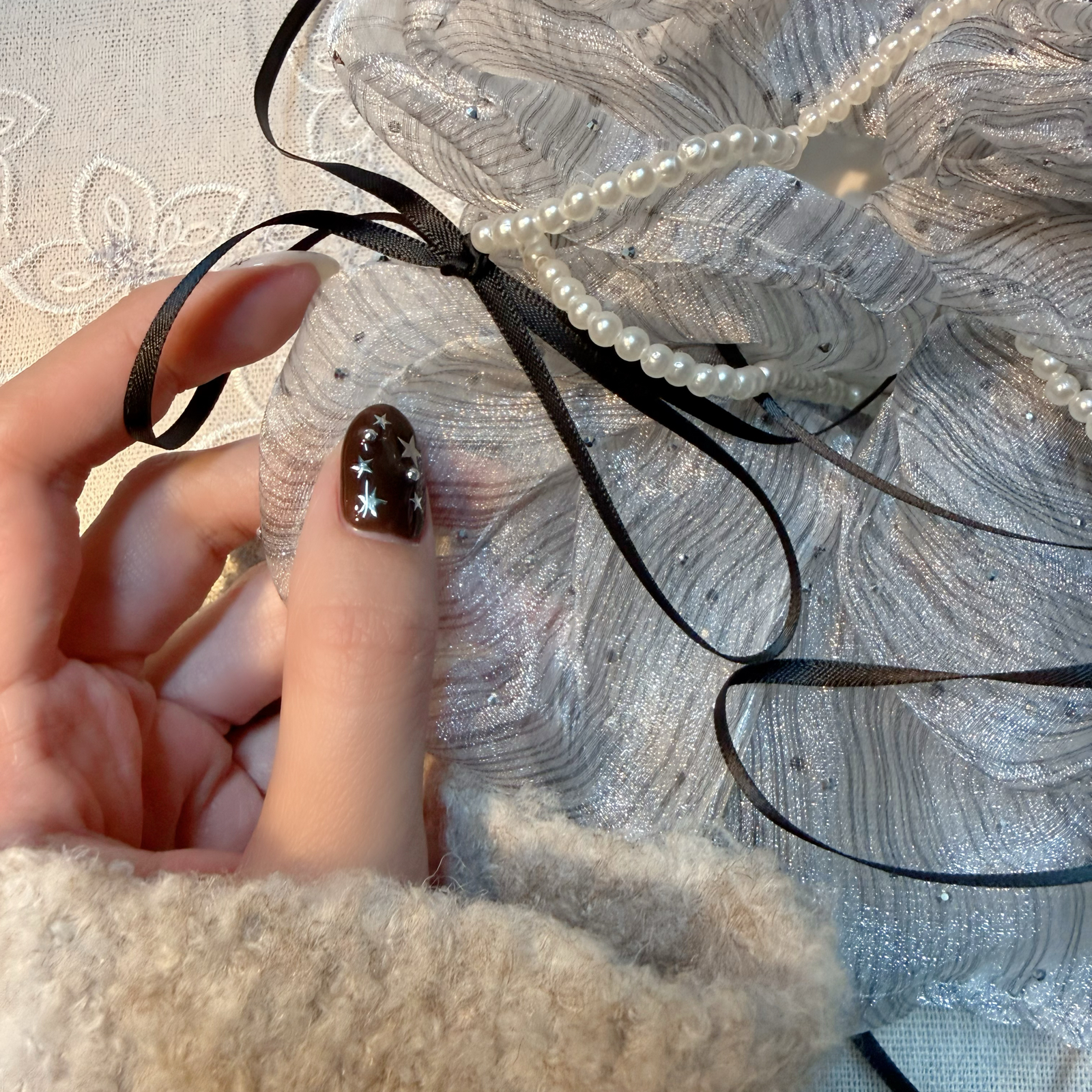 法式芭蕾風大腸圈