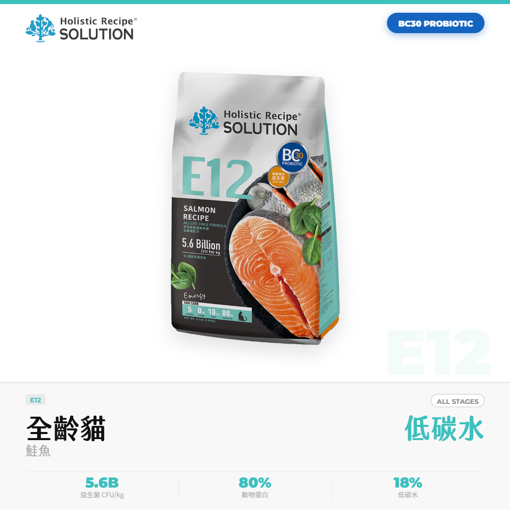 耐吉斯 Solution 無穀貓飼料 全齡貓糧 鮭魚 高蛋白Omega3能量配方 E12｜NGS_CFFA9B4D