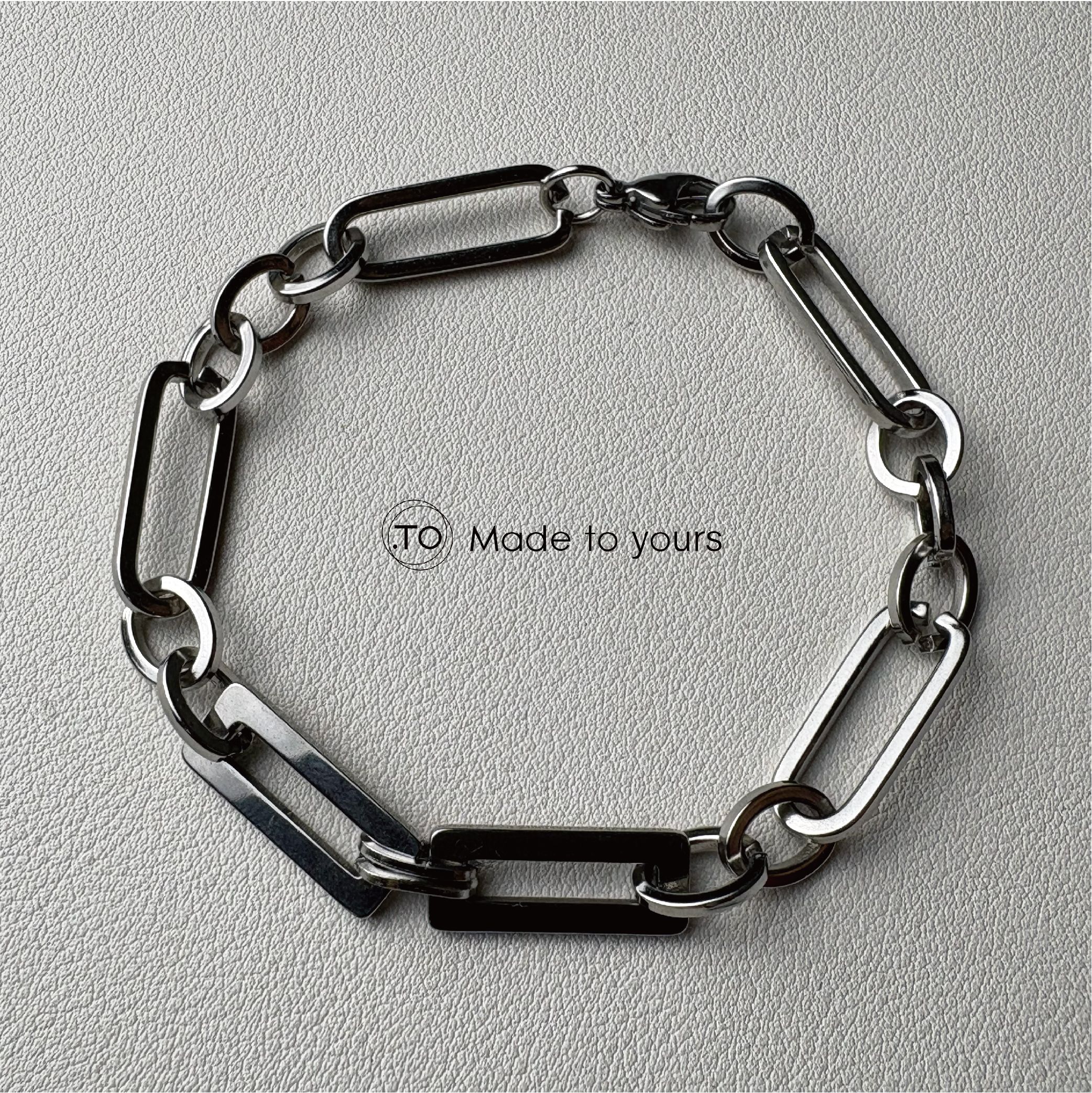 Frame 邊界 鈦鋼手鏈