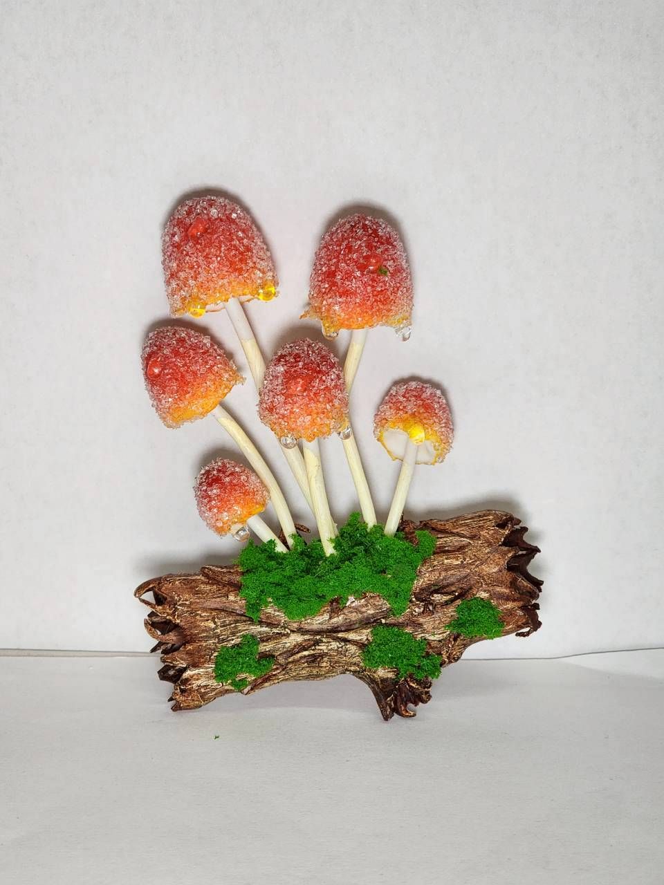 很哇賽手作-蘑菇磁鐵-擺件-吊飾