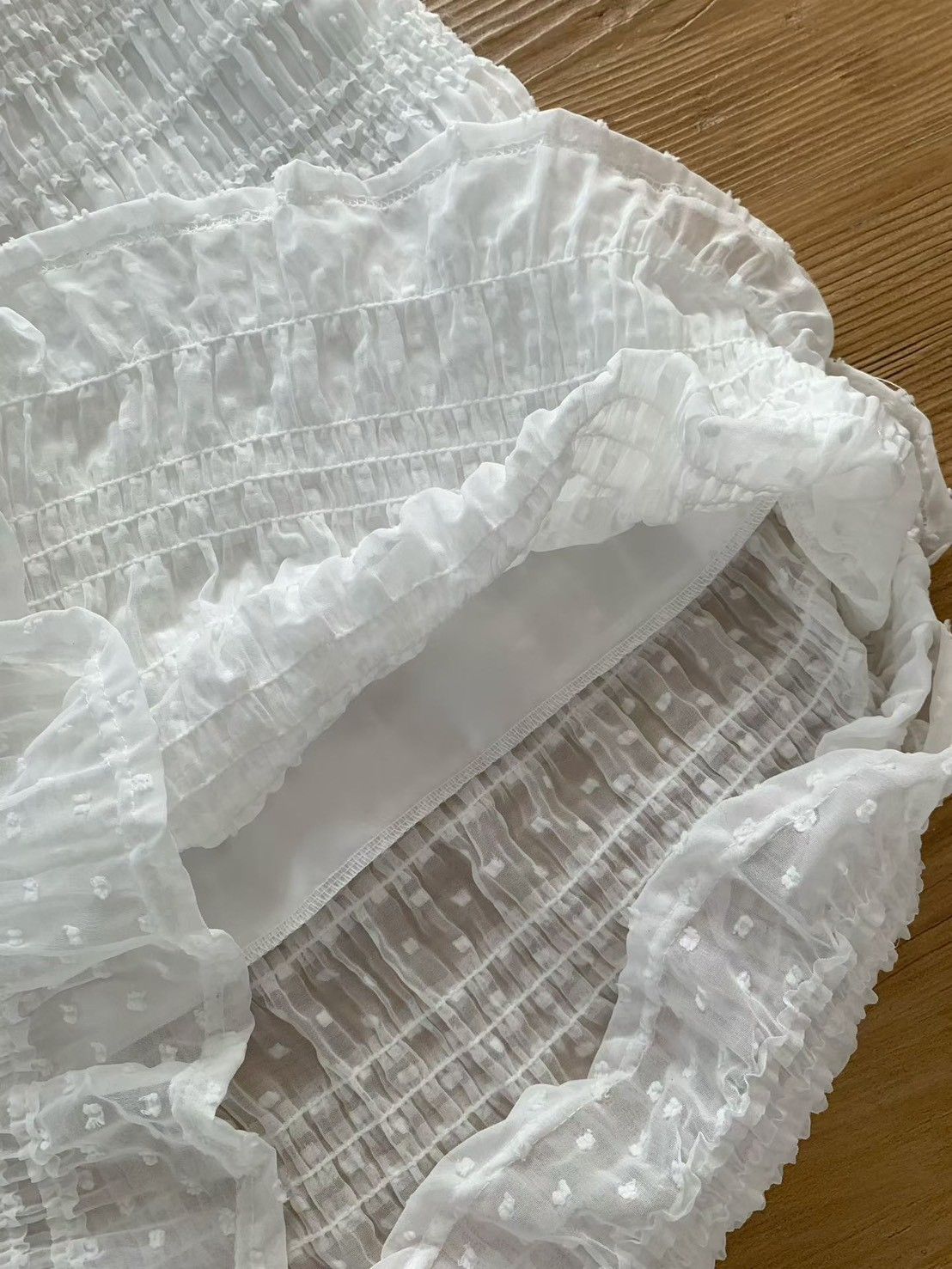 優雅從容壓皺裙