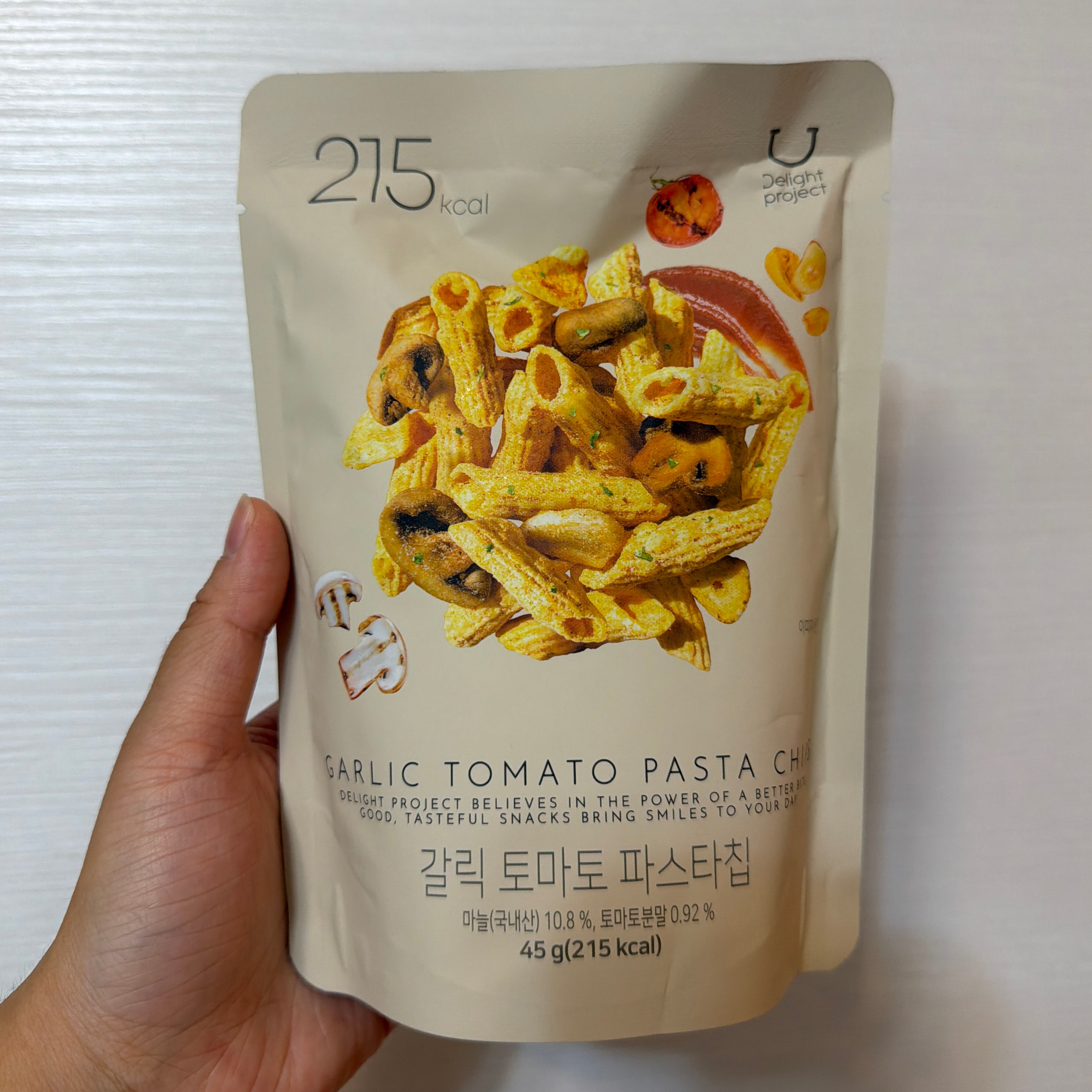 Delight Project 蒜香番茄義大利麵脆片