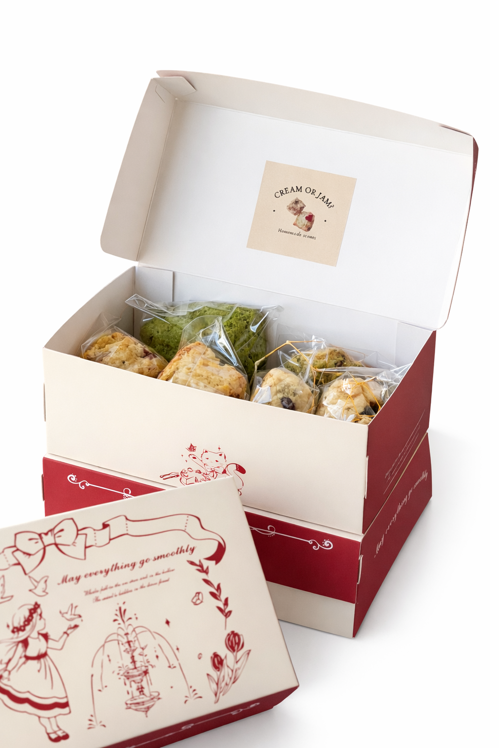 母親節六入司康禮盒