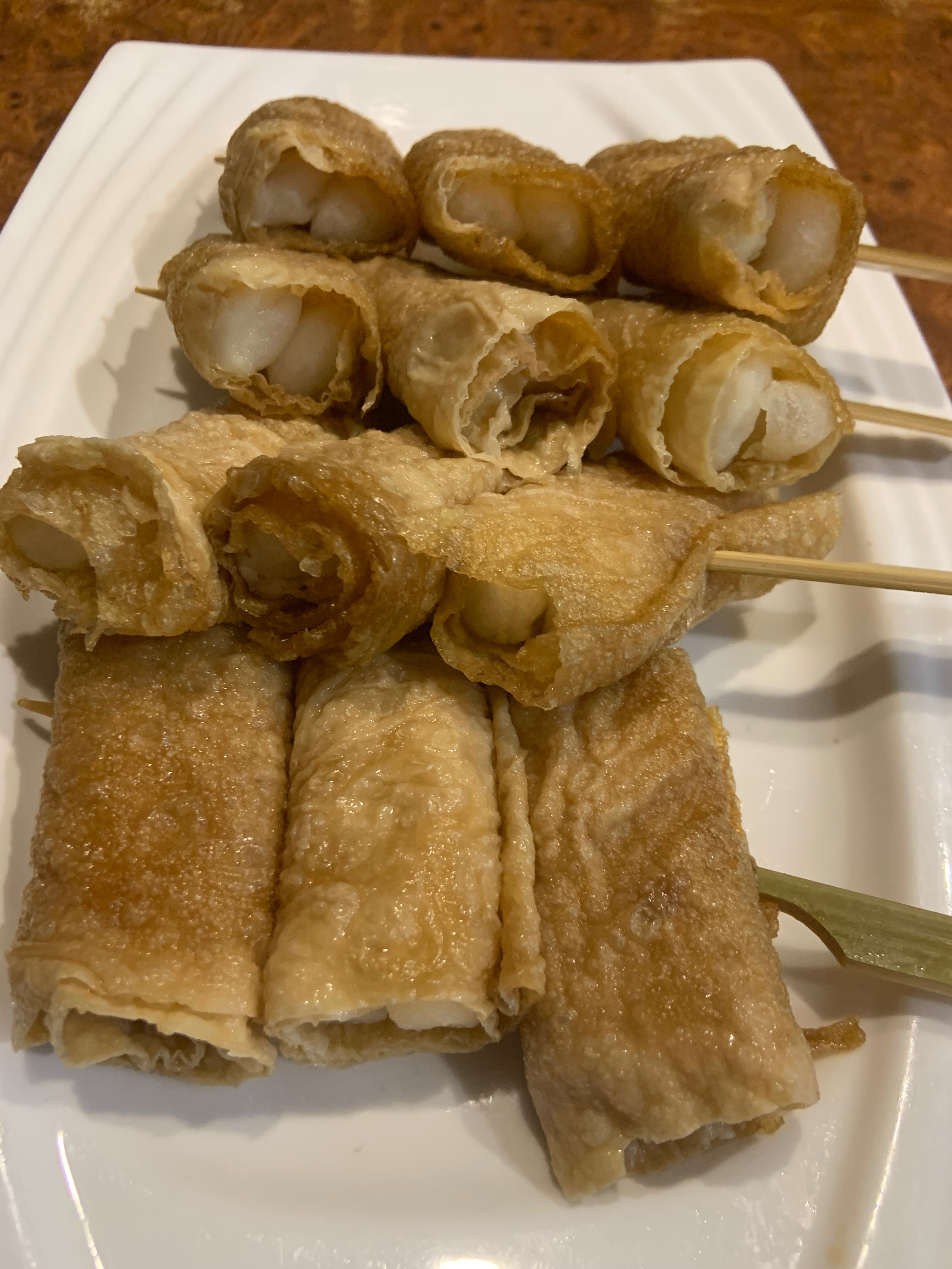 Q年糕豆皮捲（4串）（全素）