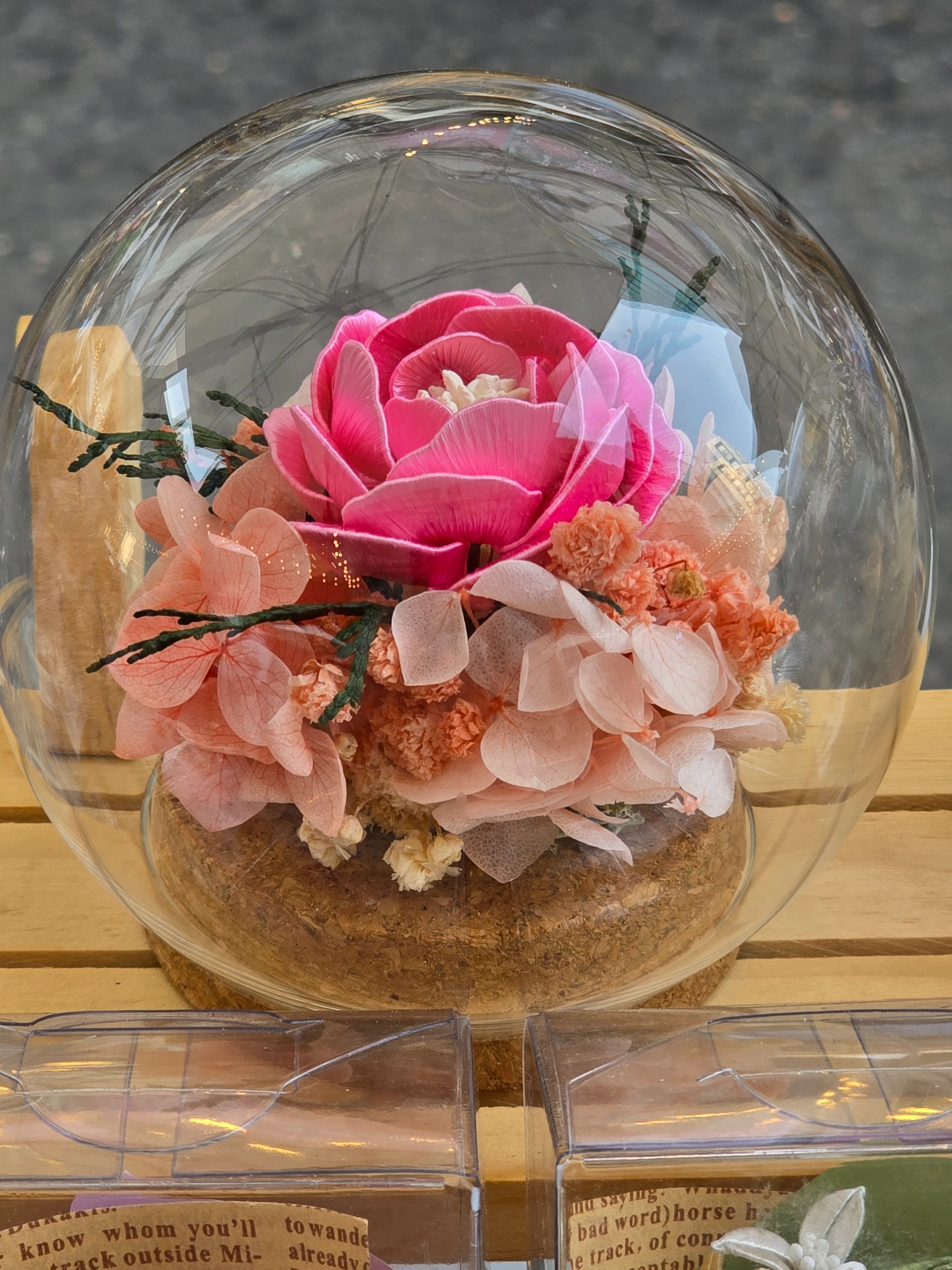 星微 玻璃花罩