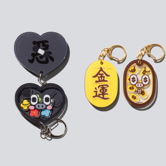 搖搖樂吊飾:金運豬排/除惡豬排-豬肉丸專門店系列