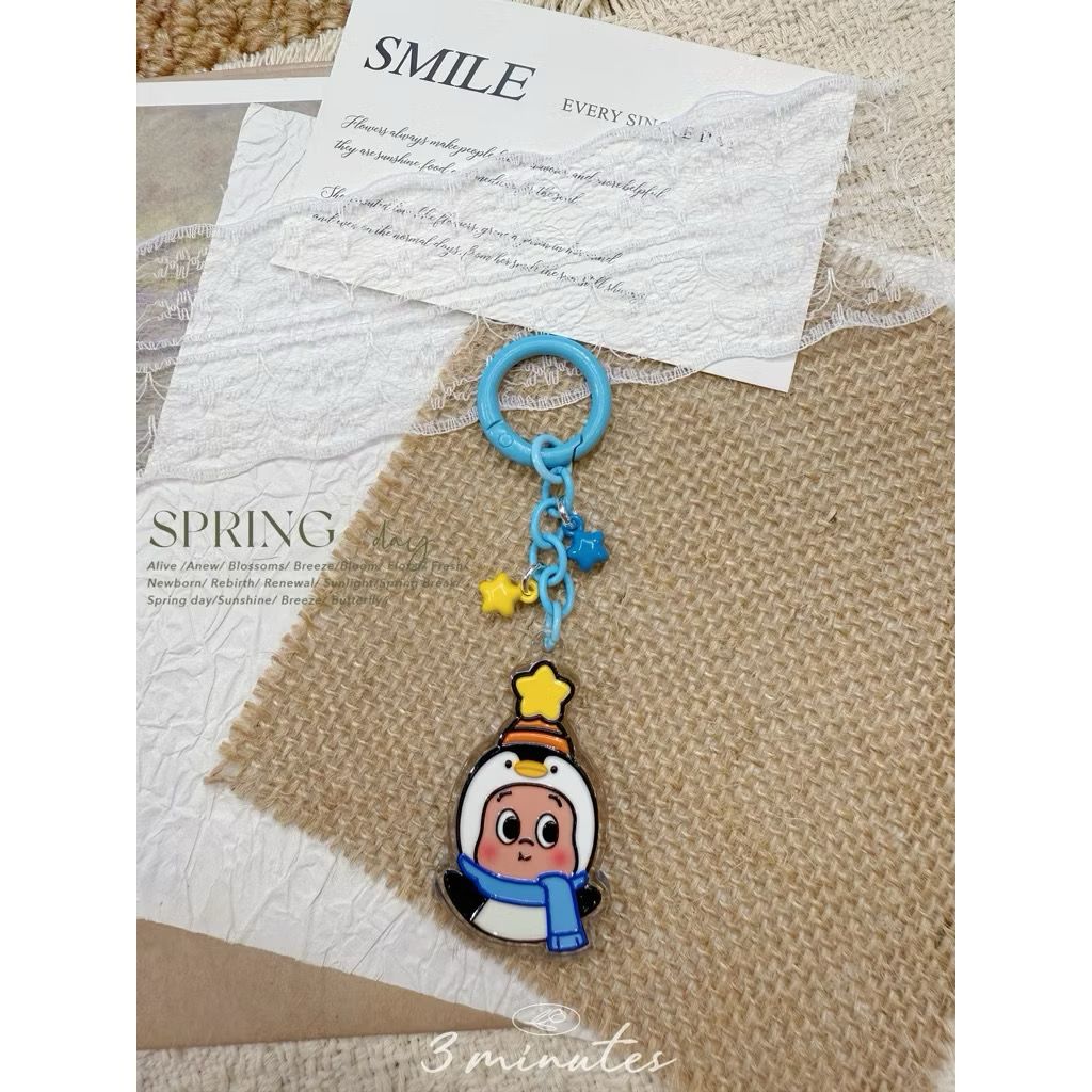 【現貨當日出貨】泡泡瑪特｜企鵝星星人｜鑰匙圈｜