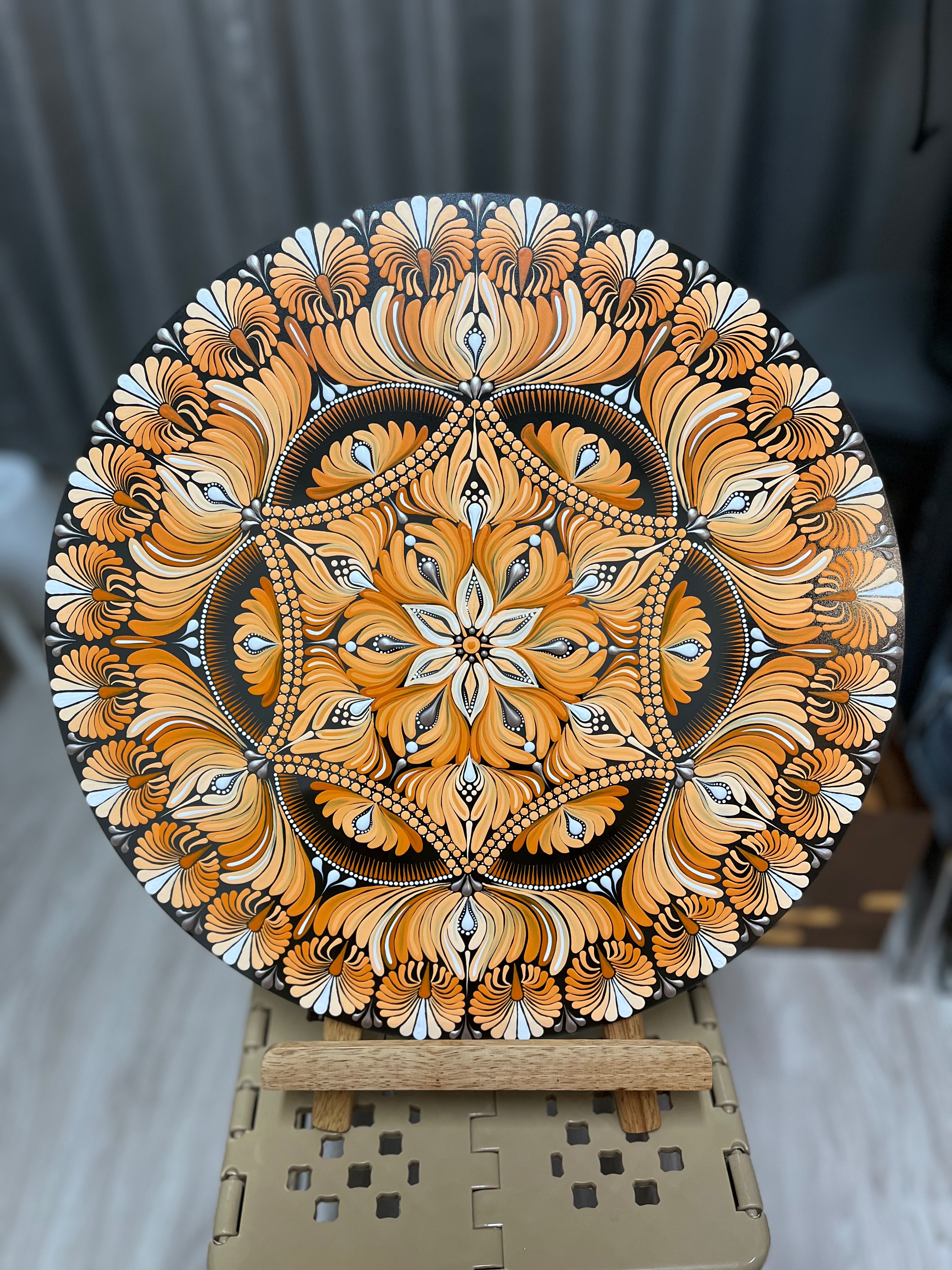 《炸蝦》- 40 * 40 * 0.3cm