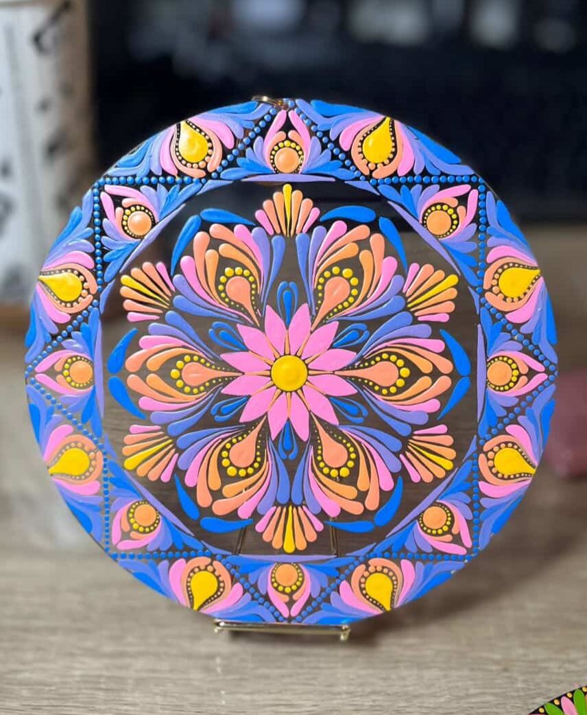《靜謐夏夜》- 15 * 15 * 0.3 cm