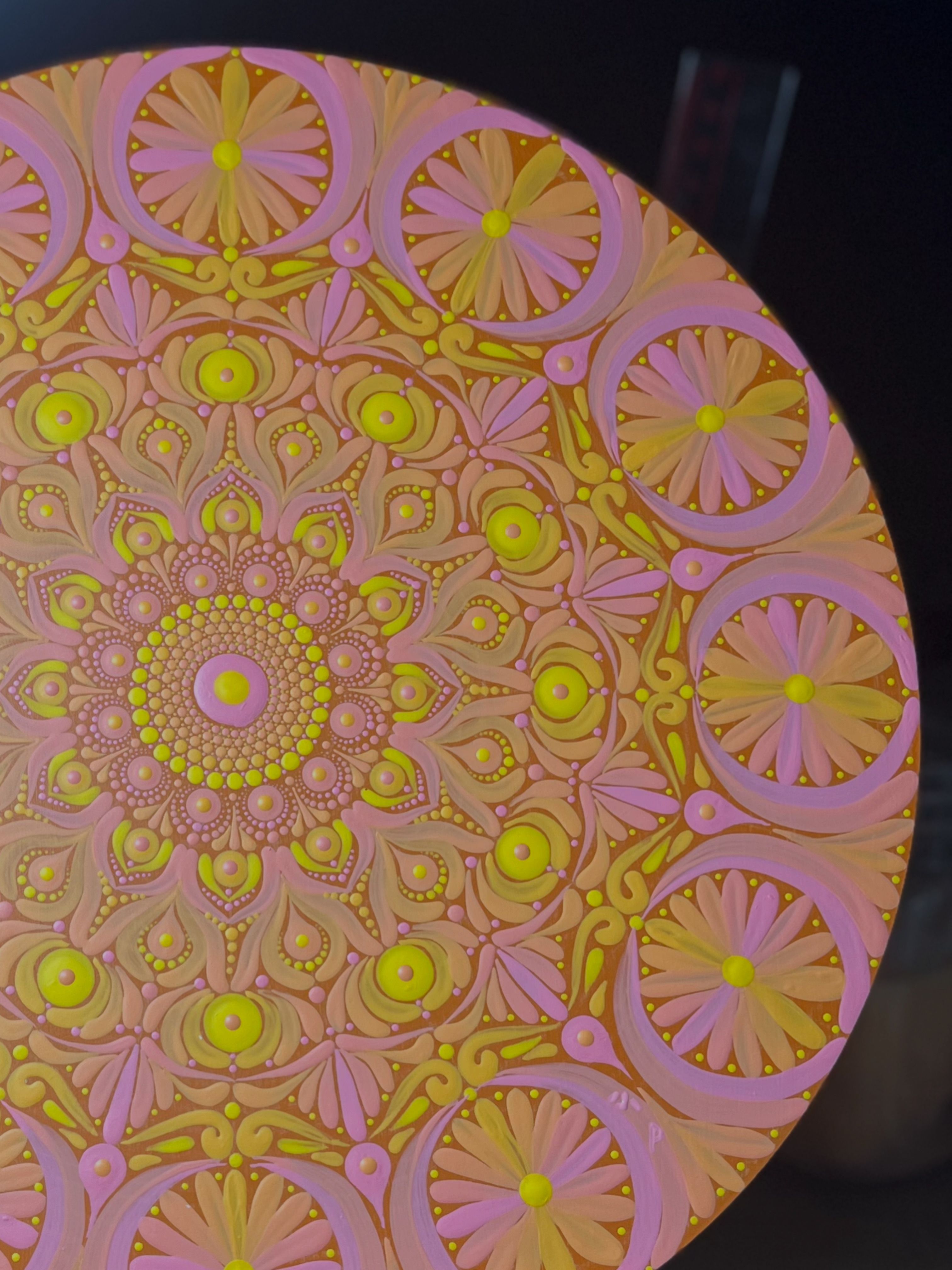 《南瓜花車》- 30 * 30 * 1 cm