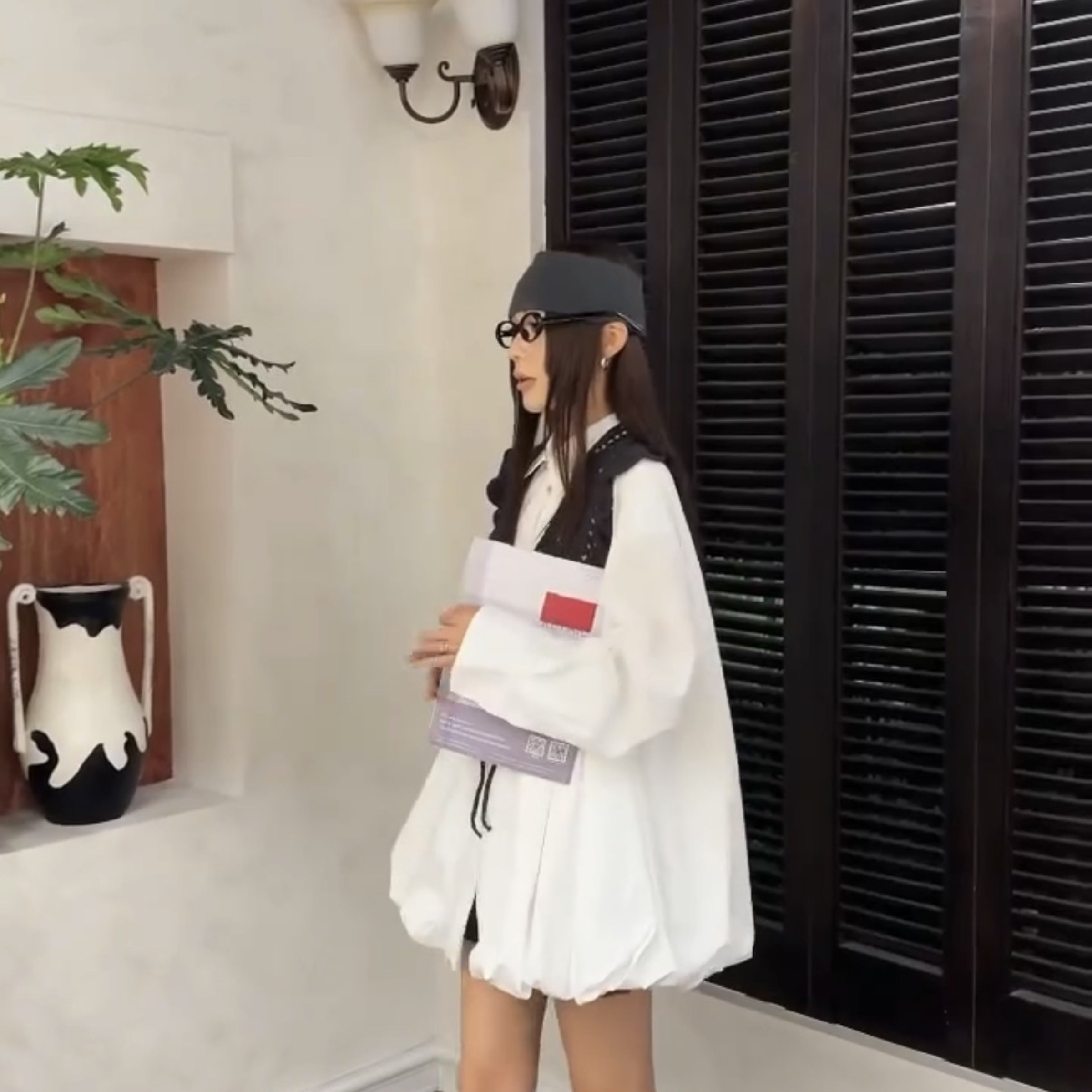 DDCT.預購/花苞澎澎襯衫