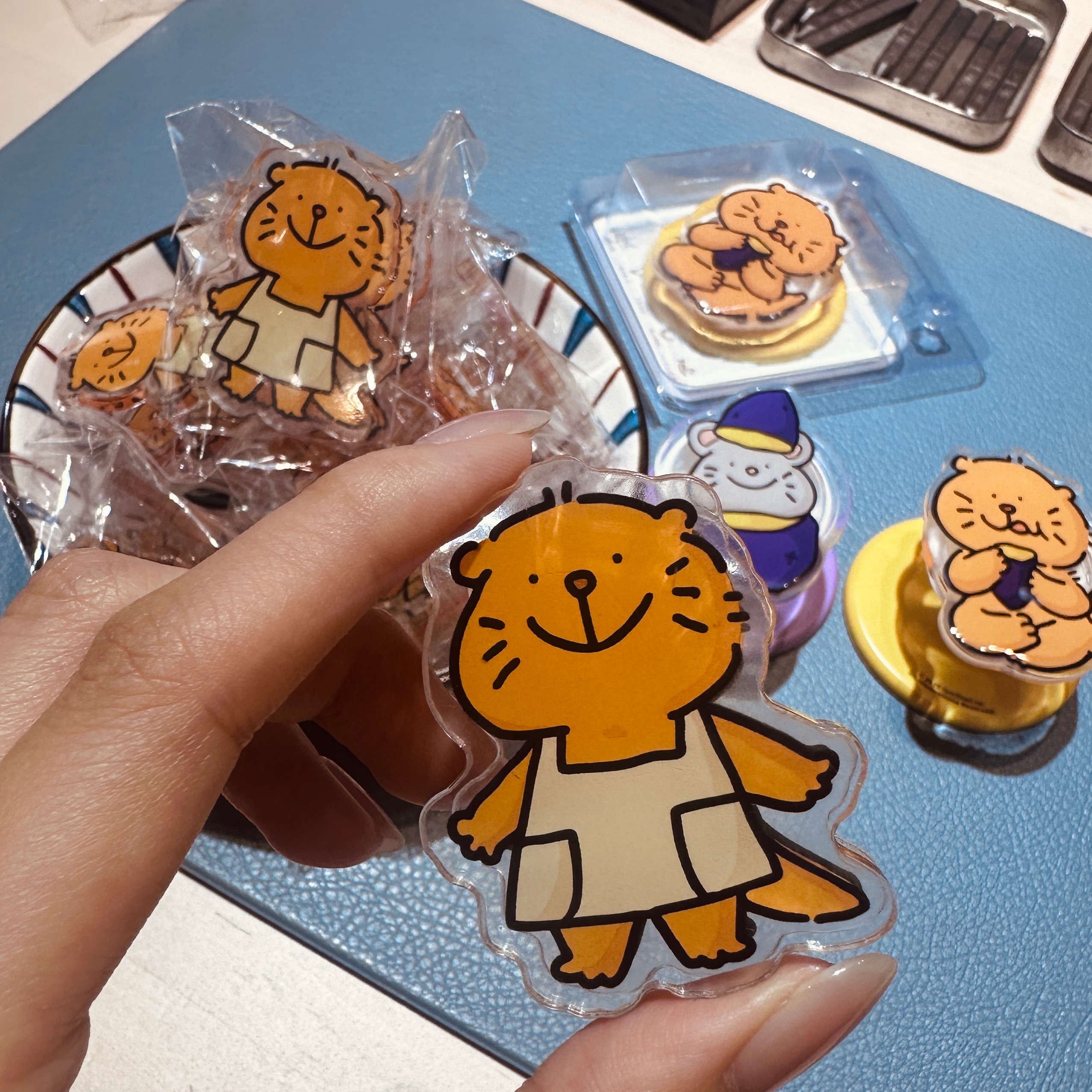 水獺柴柴聯名限量 | 壓克力夾子
