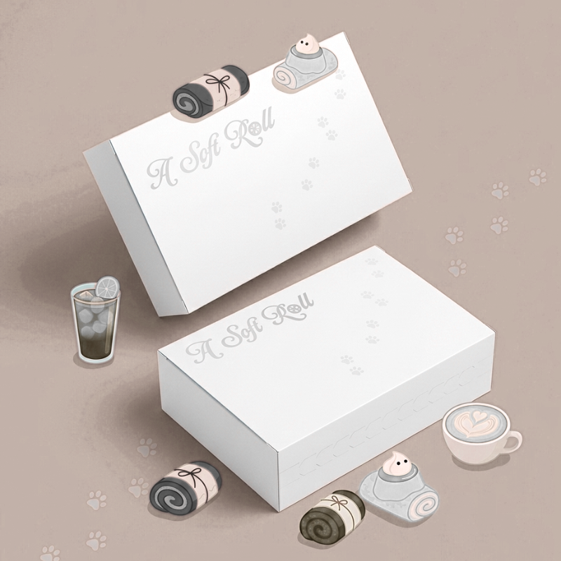 巧克力毛巾卷禮盒