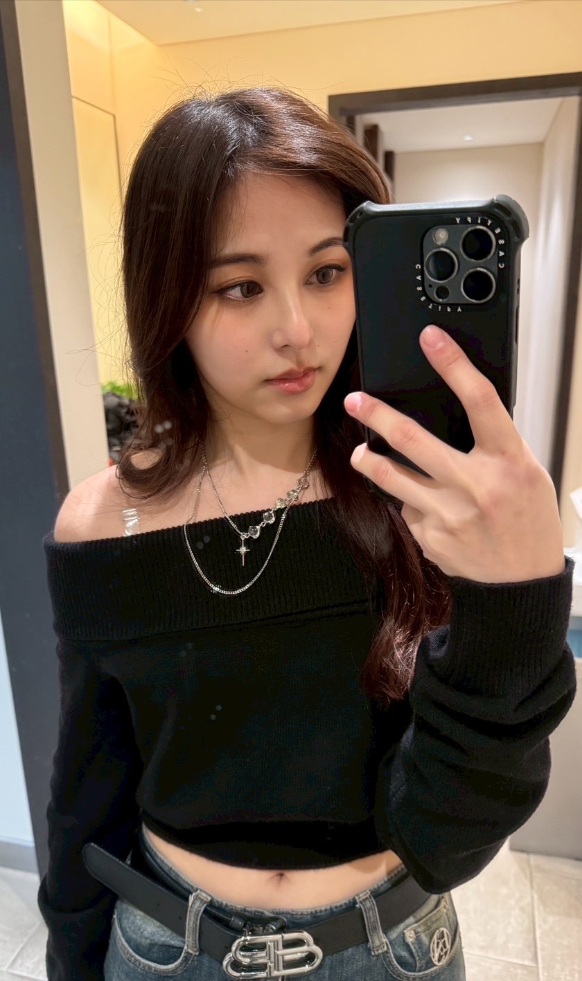 【月光碎片】雙層設計感項鍊 / 疊戴感鎖骨鍊