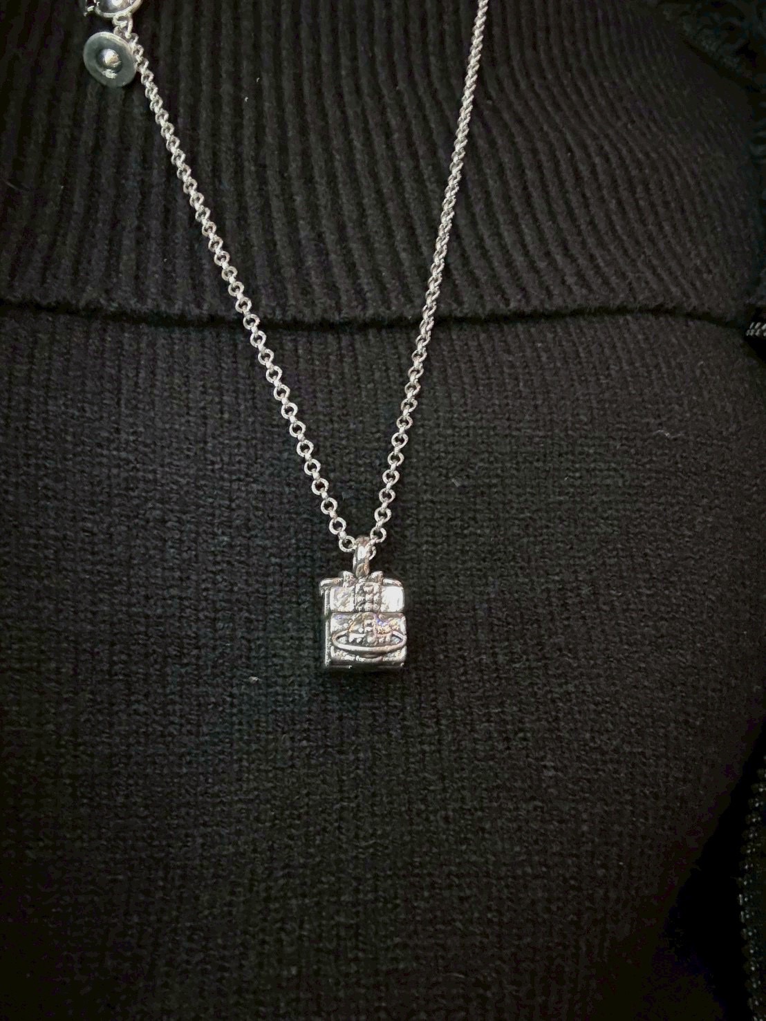 Zippo-Style Lighter Necklace