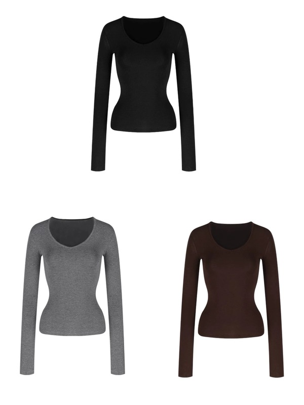 高品質舒服羊絨磨毛收腰打底衣（闆娘大推）