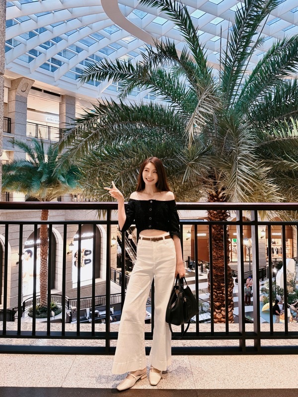 勿下單（即將上架）難能遇到~好版型顯腿長白色高腰軟牛仔（舒服有彈性）