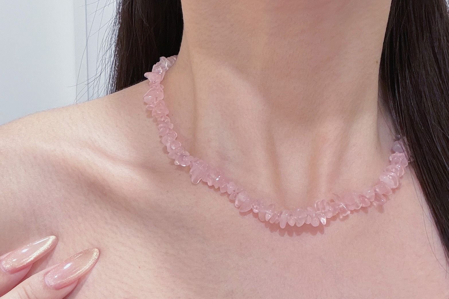 紫水晶 頸鍊 項鍊 水晶