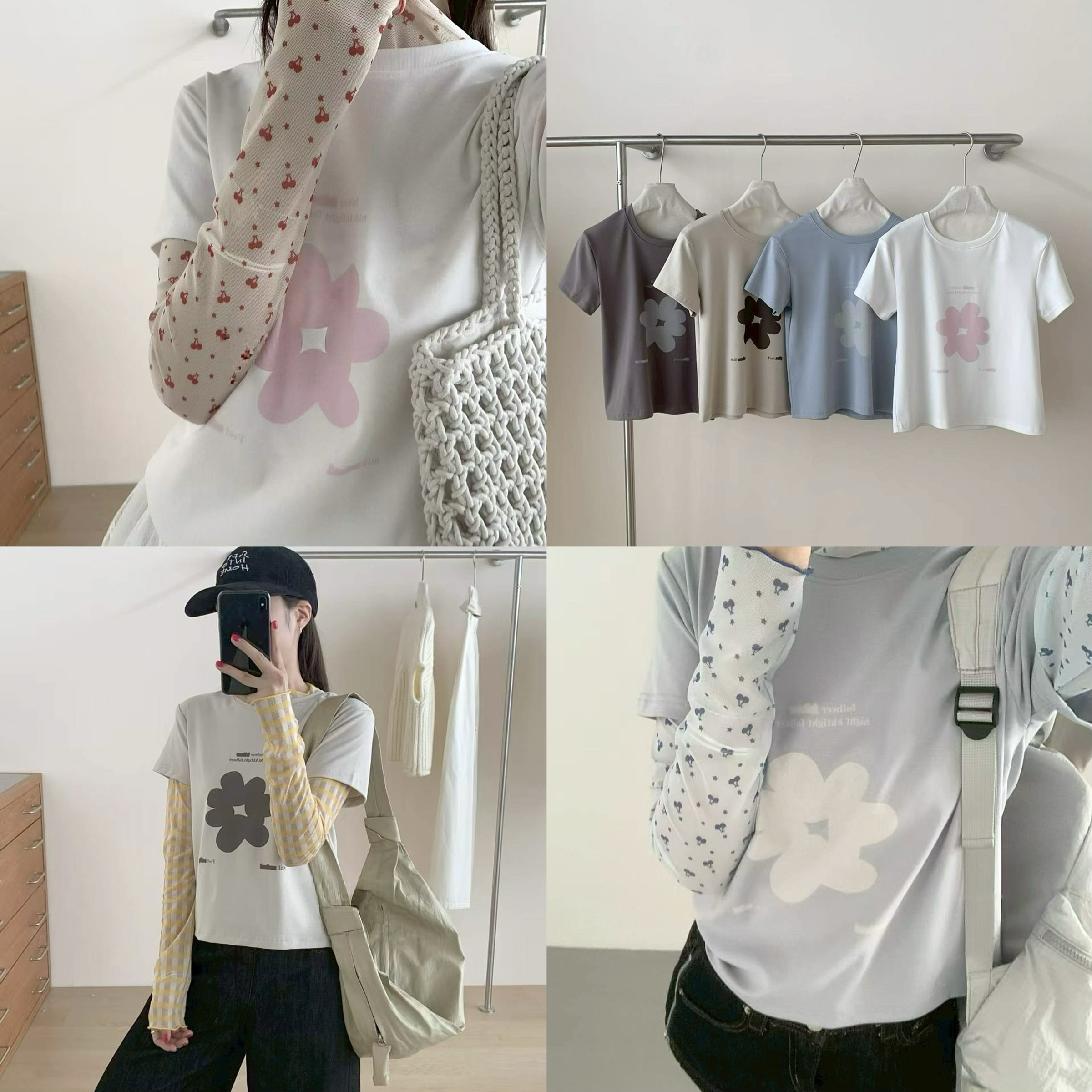 花花短袖🌸（超彈）