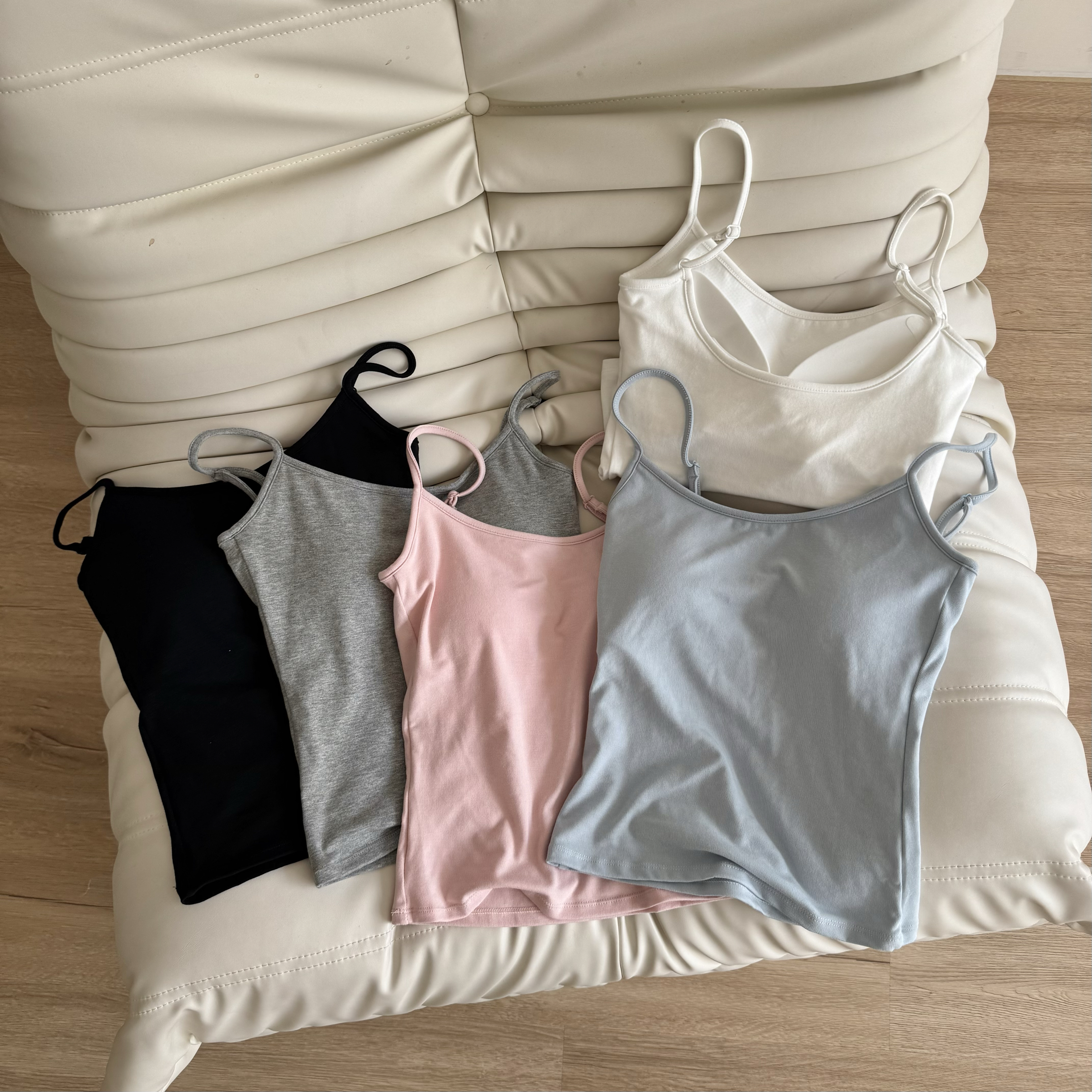 美背涼感bra top#現貨灰/粉/藍‼️