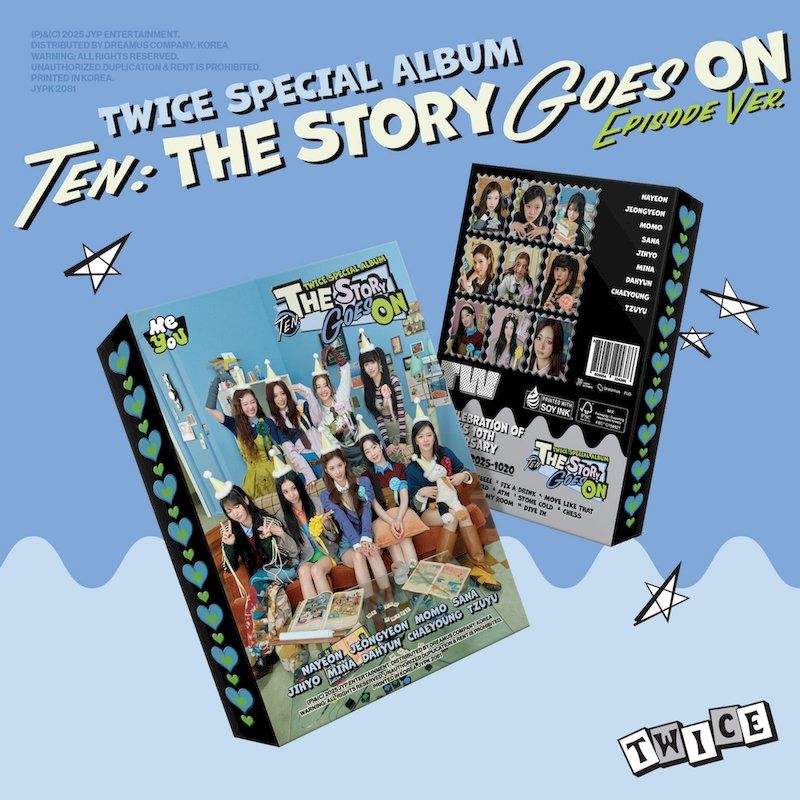 TWICE 特別專輯「TEN: The Story Goes On（EPISODE Ver.）」
