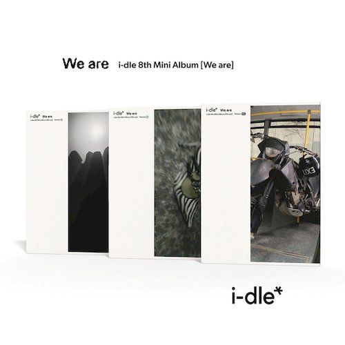 i-dle （B版/I）第八張迷你專輯「We are」（韓國進口版）