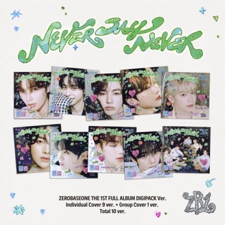 ZEROBASEONE 第一張專輯:NEVER SAY NEVER （DIGIPACK Ver.）
