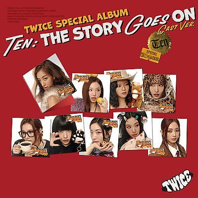 TWICE （隨機版）特別專輯「TEN: The Story Goes On（Cast Ver.）」