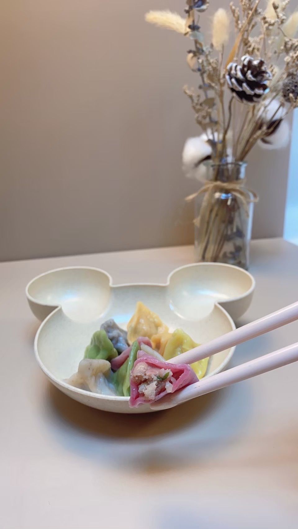 小寶寶水餃 蔬果水餃 彩色水餃