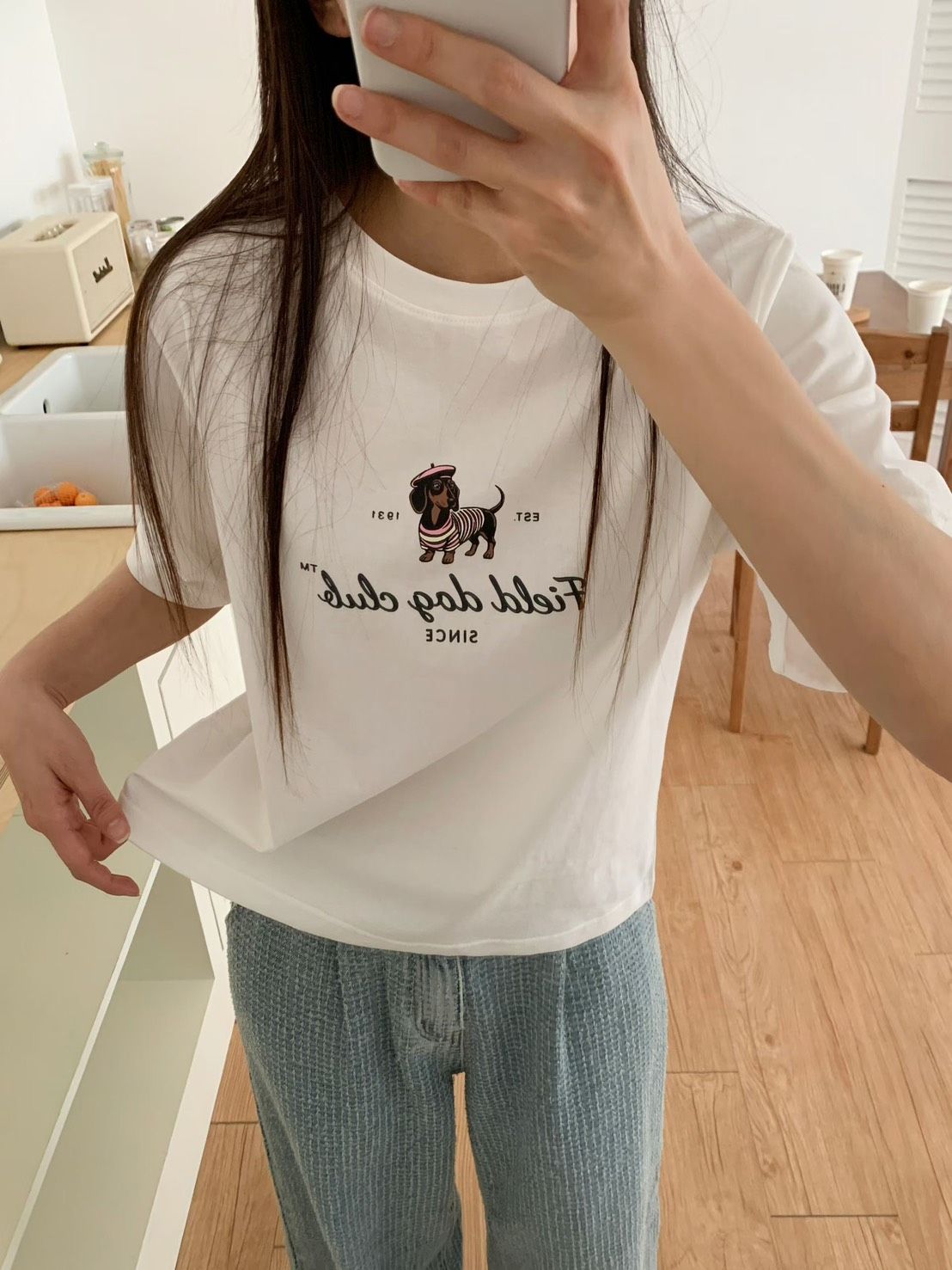 貴婦臘腸狗短T