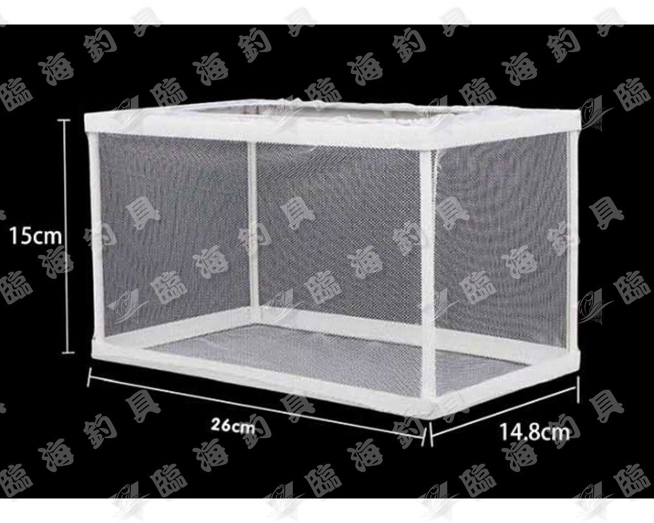 臨海釣具 24H營業/活蝦內網 冰箱內網 8L/尺寸：26×14.8×高15CM 適用→活餌桶 活餌冰箱 活蝦桶