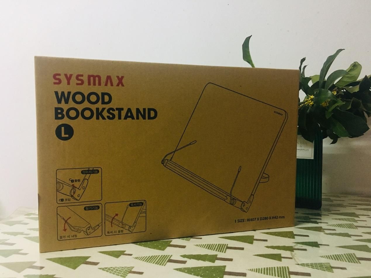 【9成新】SYSMAX13段可調式高級木質多功能看書架，L size