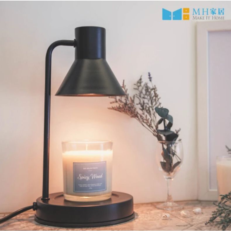 【全新】MH家居香氛融蠟薰香燈（含蠟燭*2、燈泡*1）
