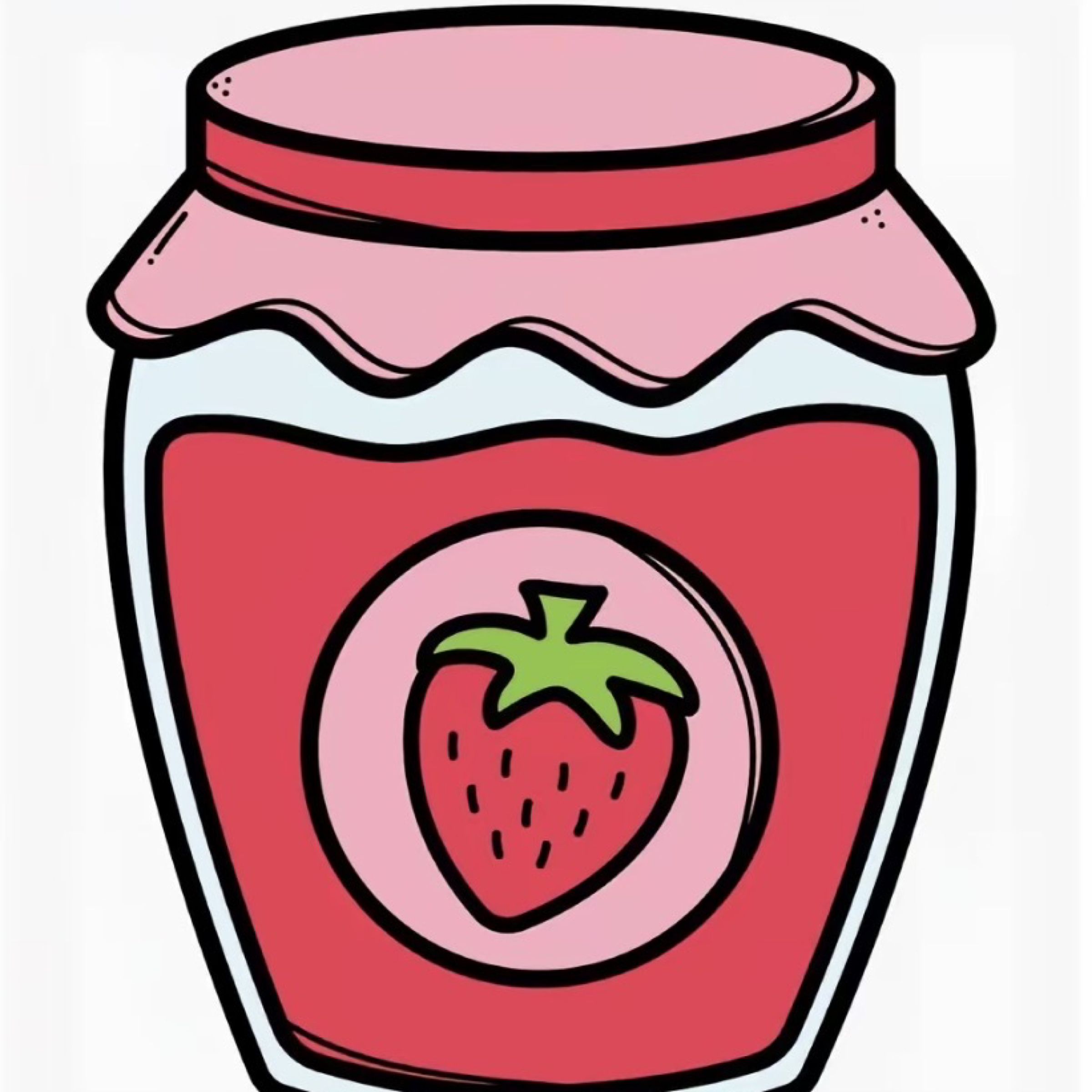 草莓果醬slime（透明偏彈）