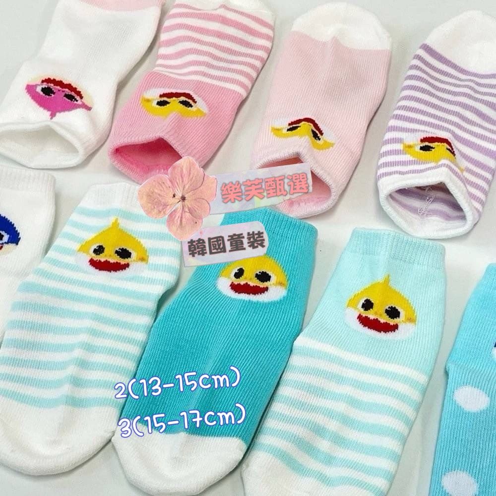 韓國童襪｜Baby Shark 童襪 寶寶短襪