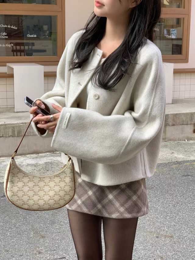 現貨｜𝑩𝑹𝑷 羊毛圓領短版外套