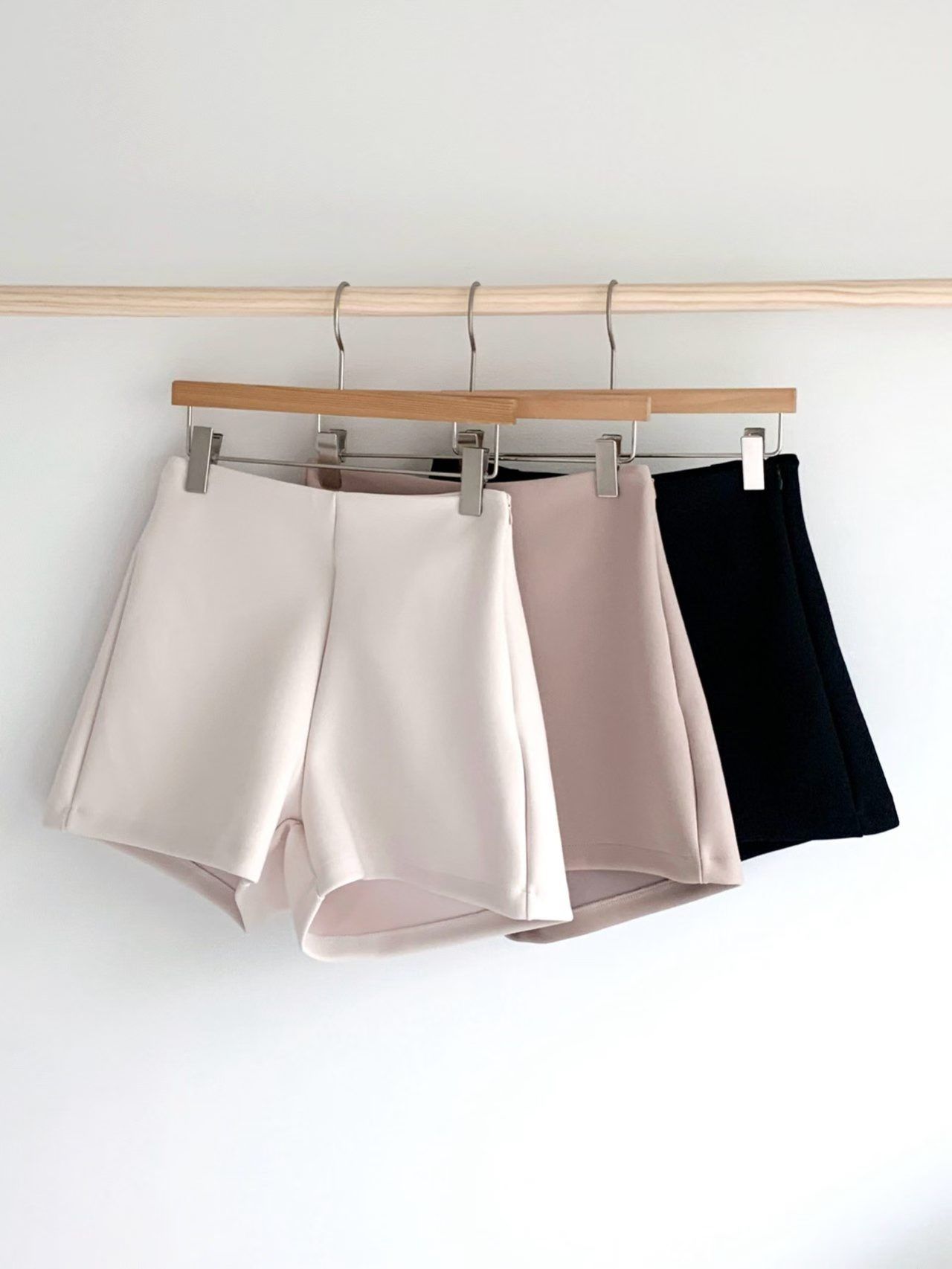 預購｜𝑩𝑹𝑷 韓系極簡高腰A字西裝短褲