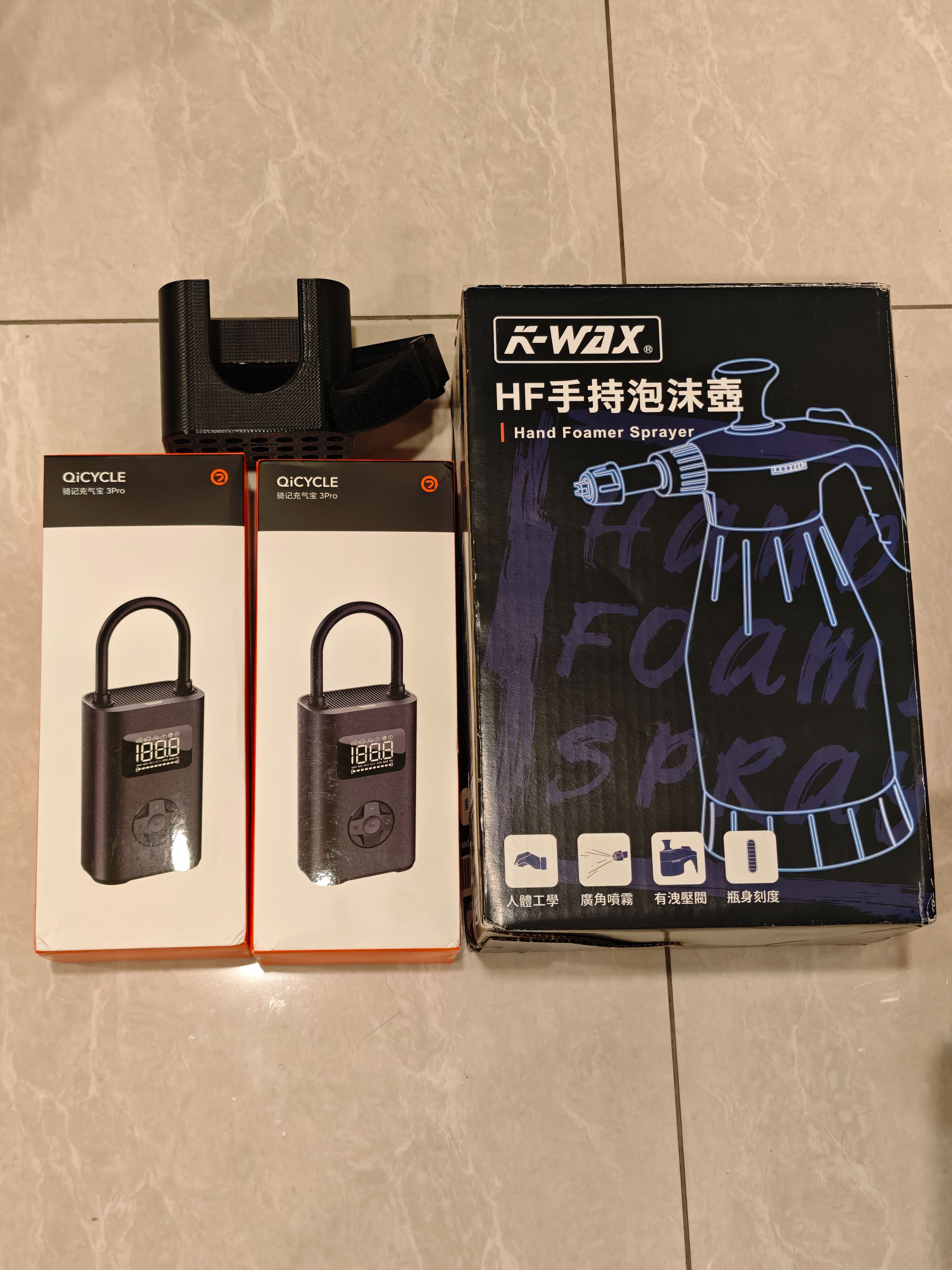 騎記打氣機3pro+支架