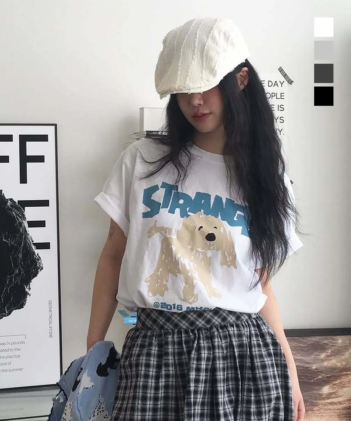 NCT廷祐同款 ⁎ MAHAGRID STRANGE PUPPY TEE