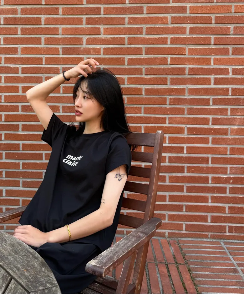 限時特價中 💫 瑟琪代言 MARIE CLAIRE 基本LOGO短袖