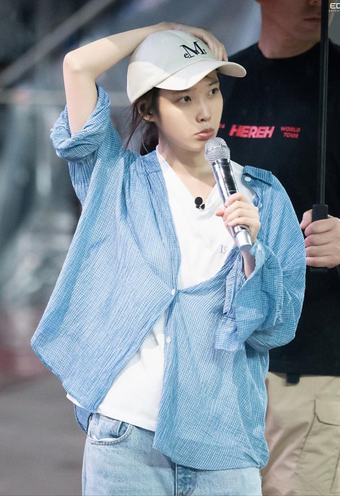 IU 以安 LEEHAN 成淏 同款 * MUCENT LOGO 棒球帽