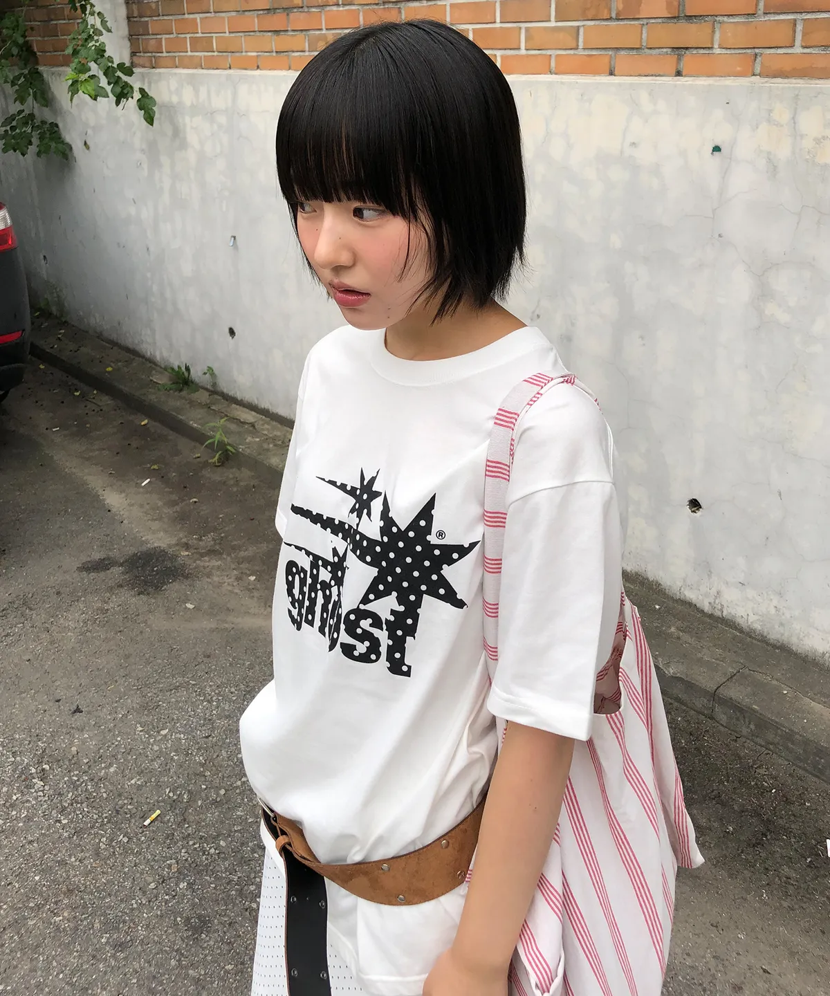 NICEGHOSTCLUB DOT SYMBOL TEE