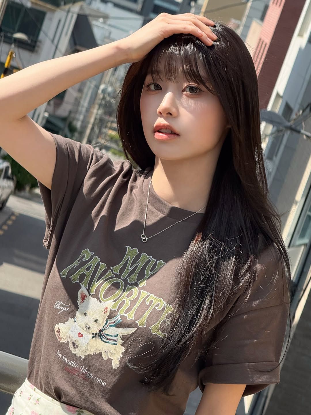 WOODZ 韓韶禧代言 FILA MY FAVORITE系列 女寬版T-shirt