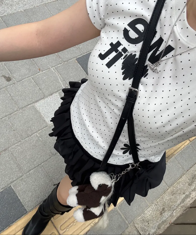 DAMISH We Love It 波點 T-SHIRT