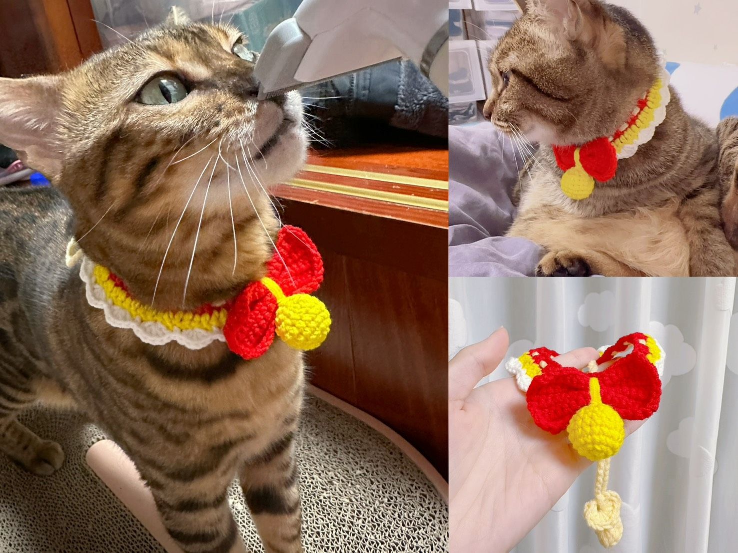 🐱🐶寵物專區 | 吊飾 | 圍兜 | 帽子 | 玩具（點開可看作品說明）