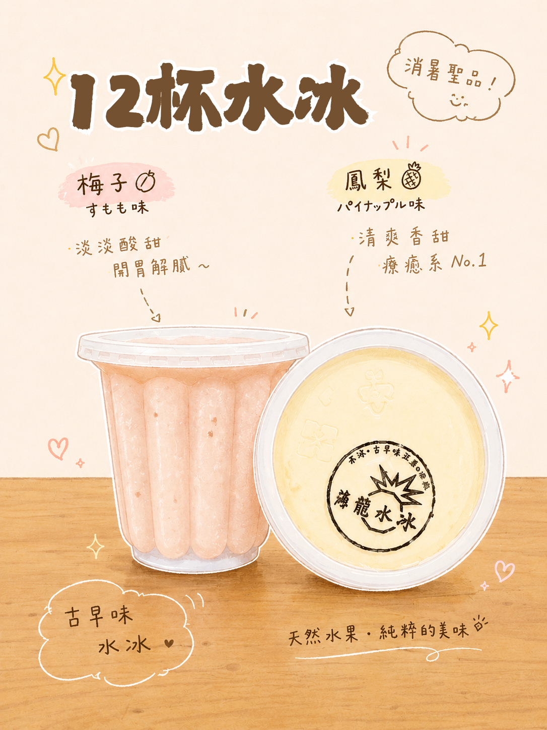 水冰12杯