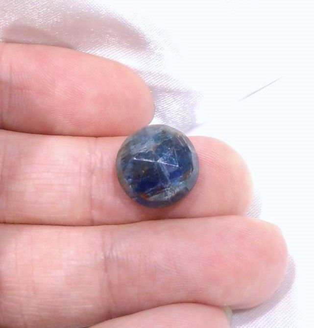 藍晶石 出清 戒面 裸石 包邊 鑲嵌 水晶 礦石 編織 纏繞