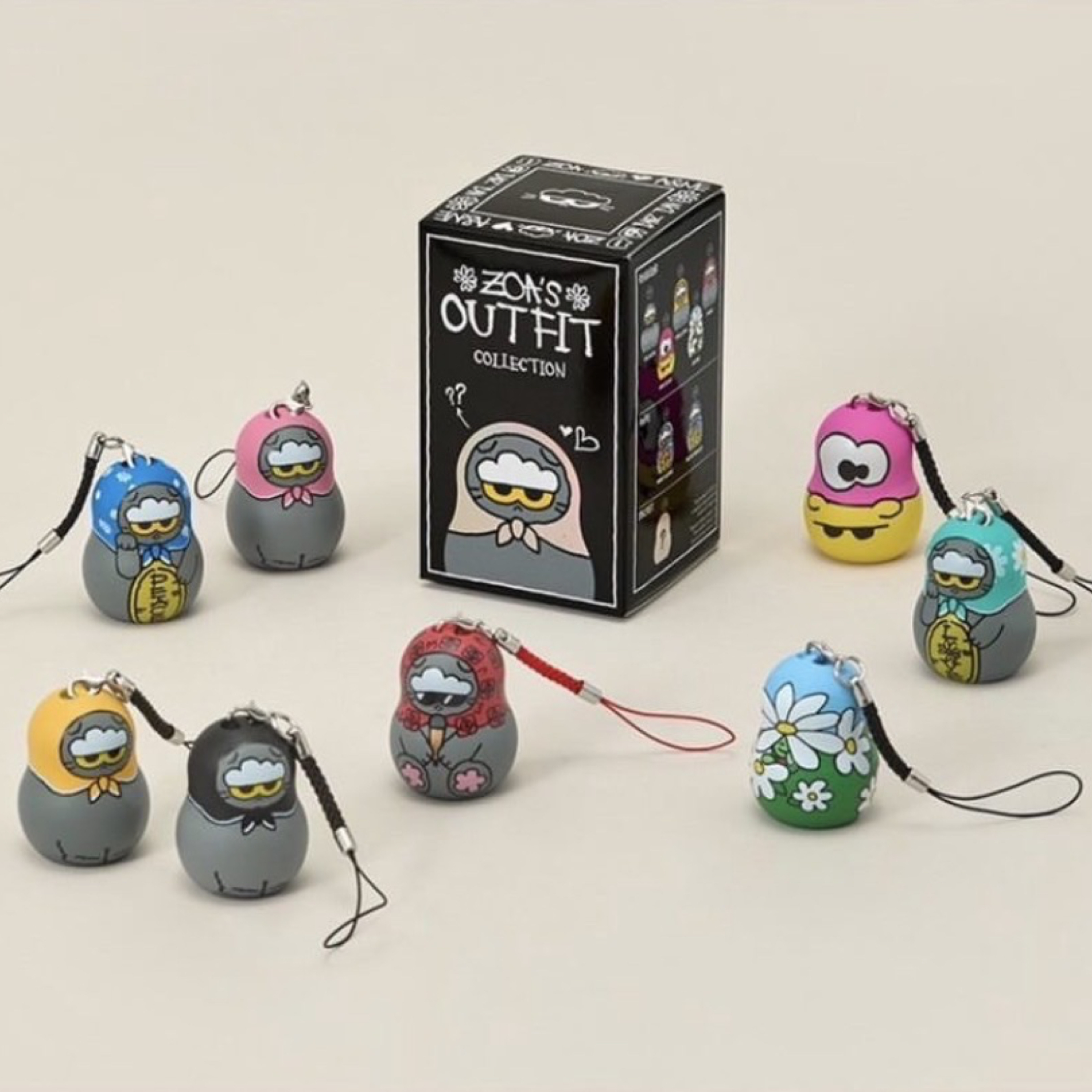 俄羅斯吊飾盲盒