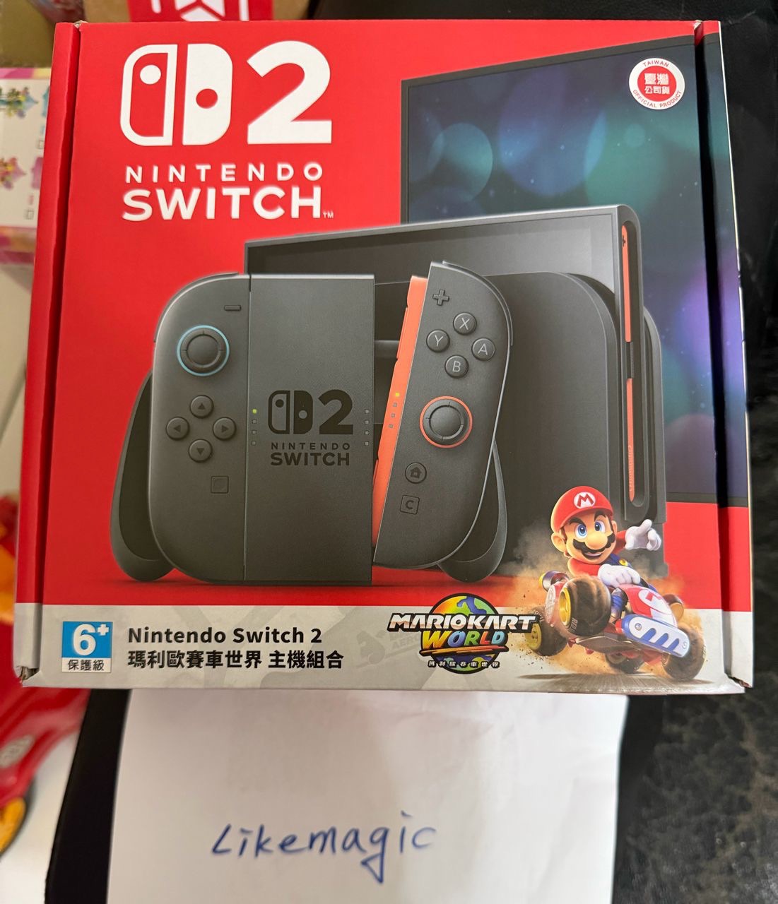switch 2瑪利歐賽車同捆