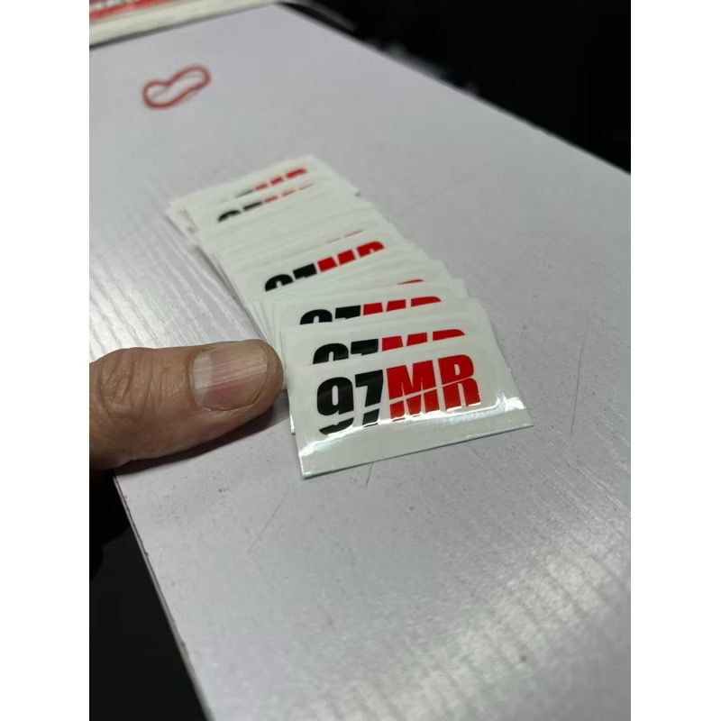 97MRLOGO貼紙小版